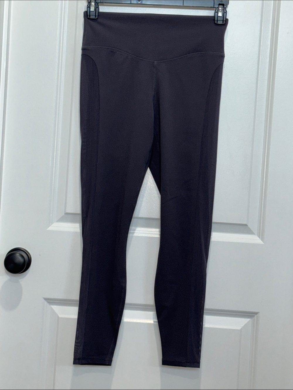 Fabletics Charcoal High-Rise Performance Leggings